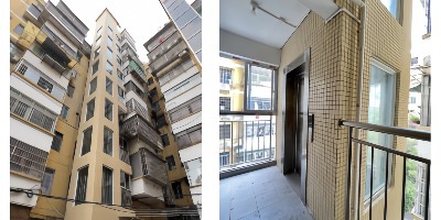 廣州老城區(qū)加裝混凝土井道電梯，如何減少采光影響？