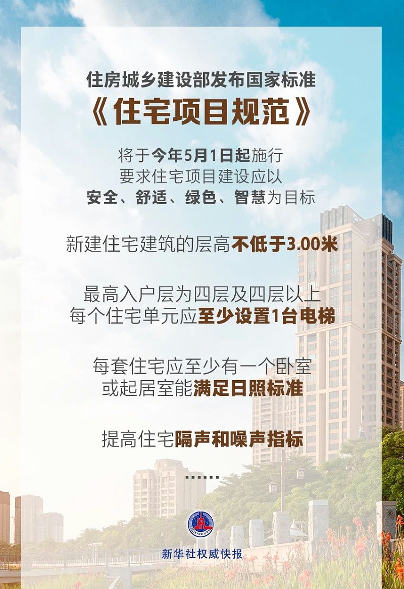住宅項目規(guī)范